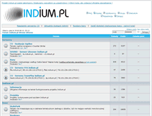 Tablet Screenshot of forum.indium.pl